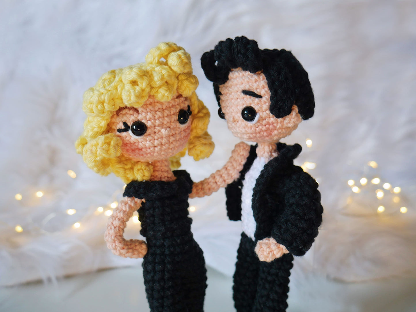 Grease – Sandy & Danny - Crochet Amigurumi Pattern – (PDF)