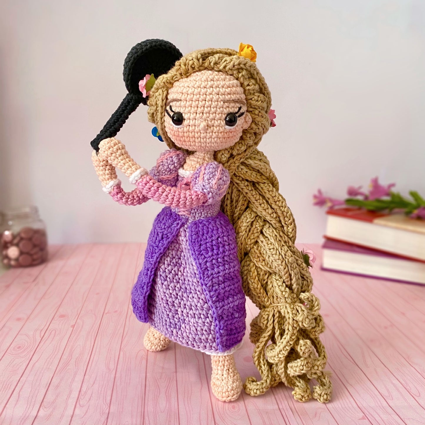 Patrón Amigurumi Rapunzel (PDF)