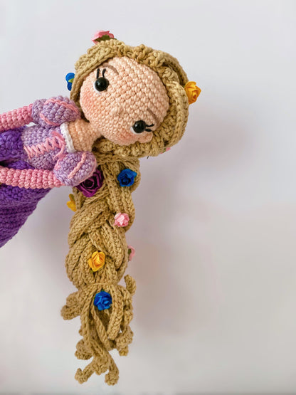Patrón Amigurumi Rapunzel (PDF)