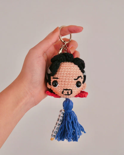 Dr. Strange Keychain - Crochet Patter (PDF)