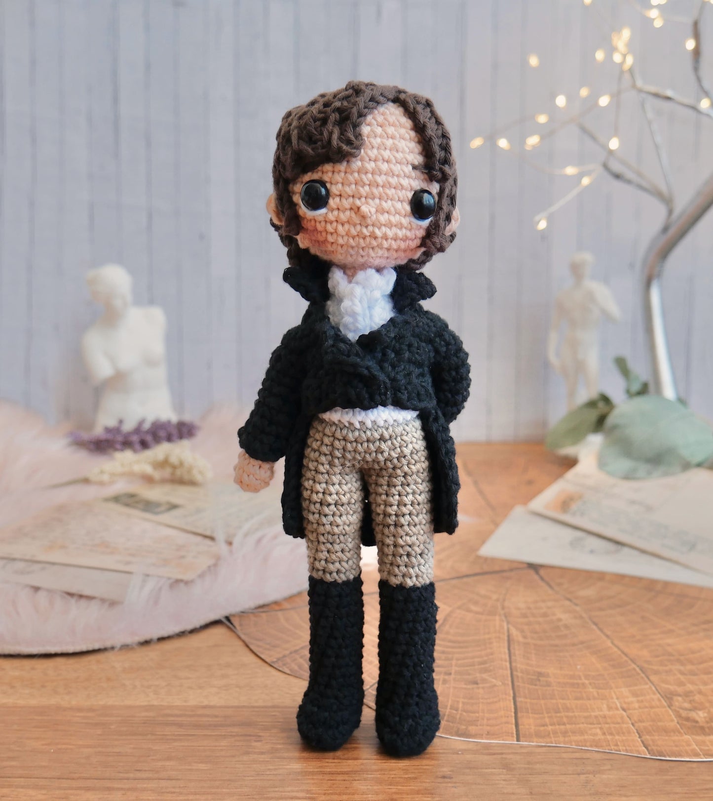 Amigurumi Pattern: Elizabeth Bennet & Mr. Darcy (PDF) Pride and Prejudice