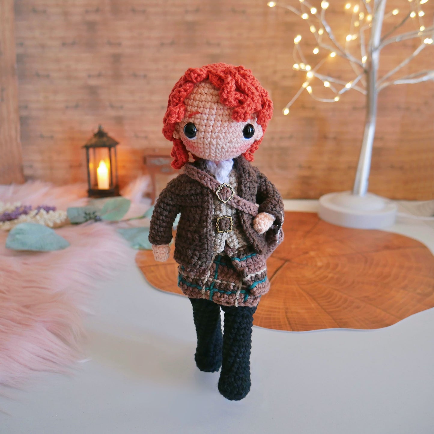 Jamie Fraser-Crochet Amigurumi Pattern (PDF)-Outlander