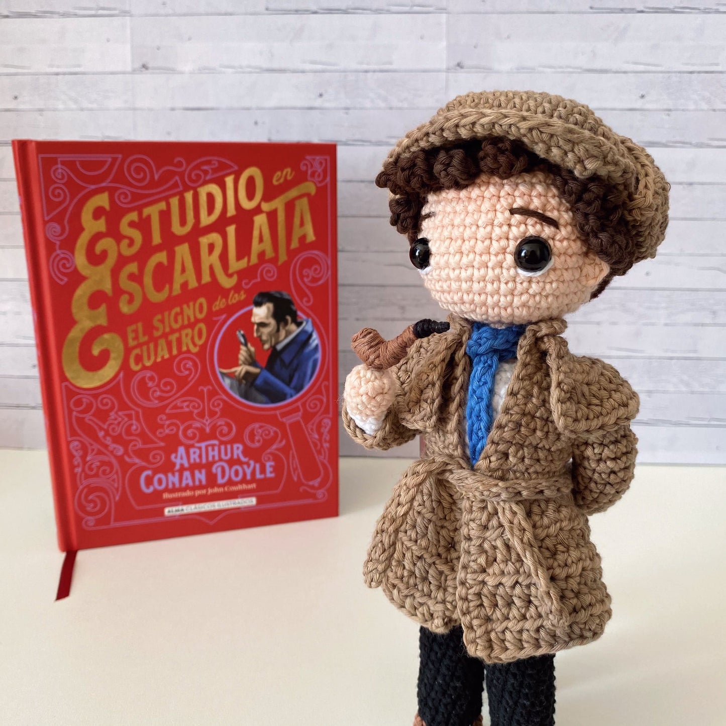 Sherlock Holmes + Dr. Watson Amigurumi Patterns