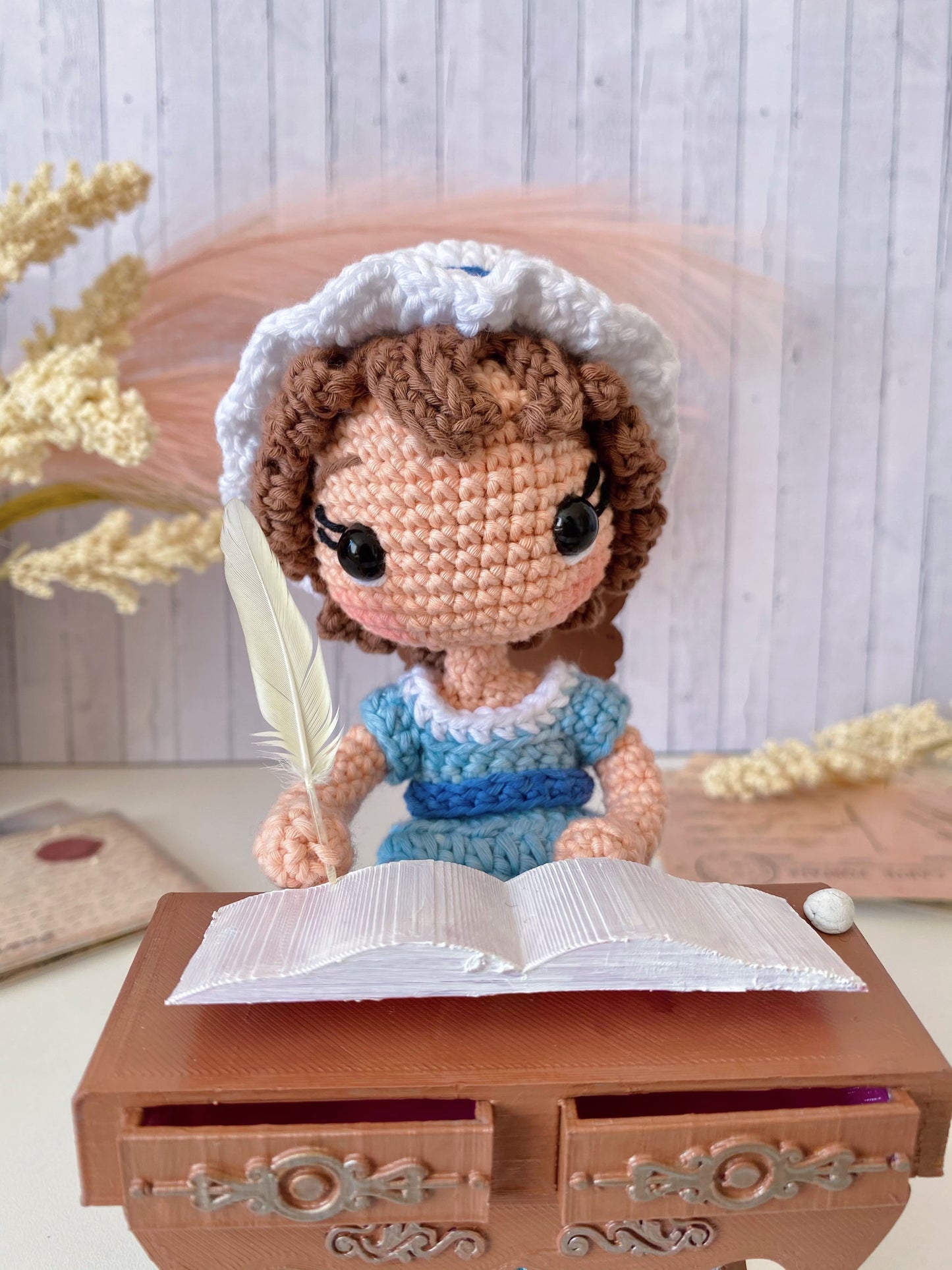 Patrón Amigurumi Jane Austen (PDF)