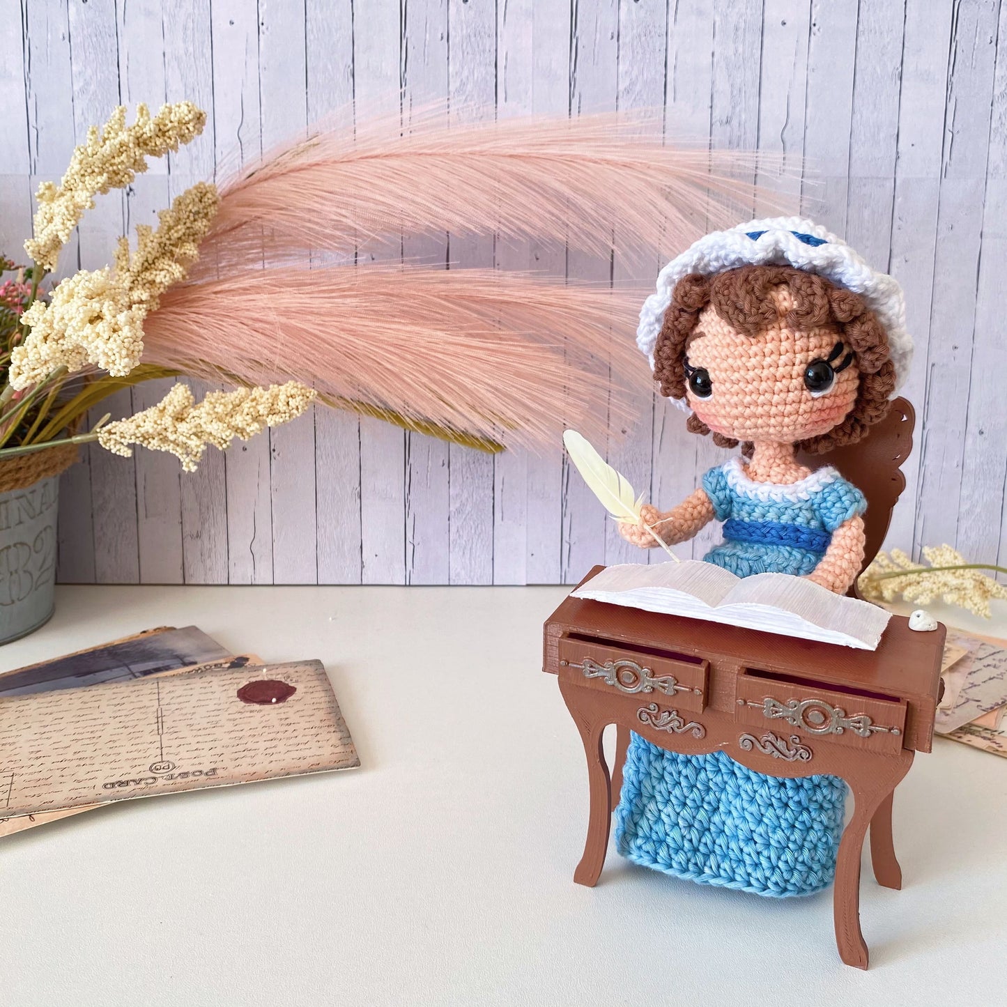 Patrón Amigurumi Jane Austen (PDF)