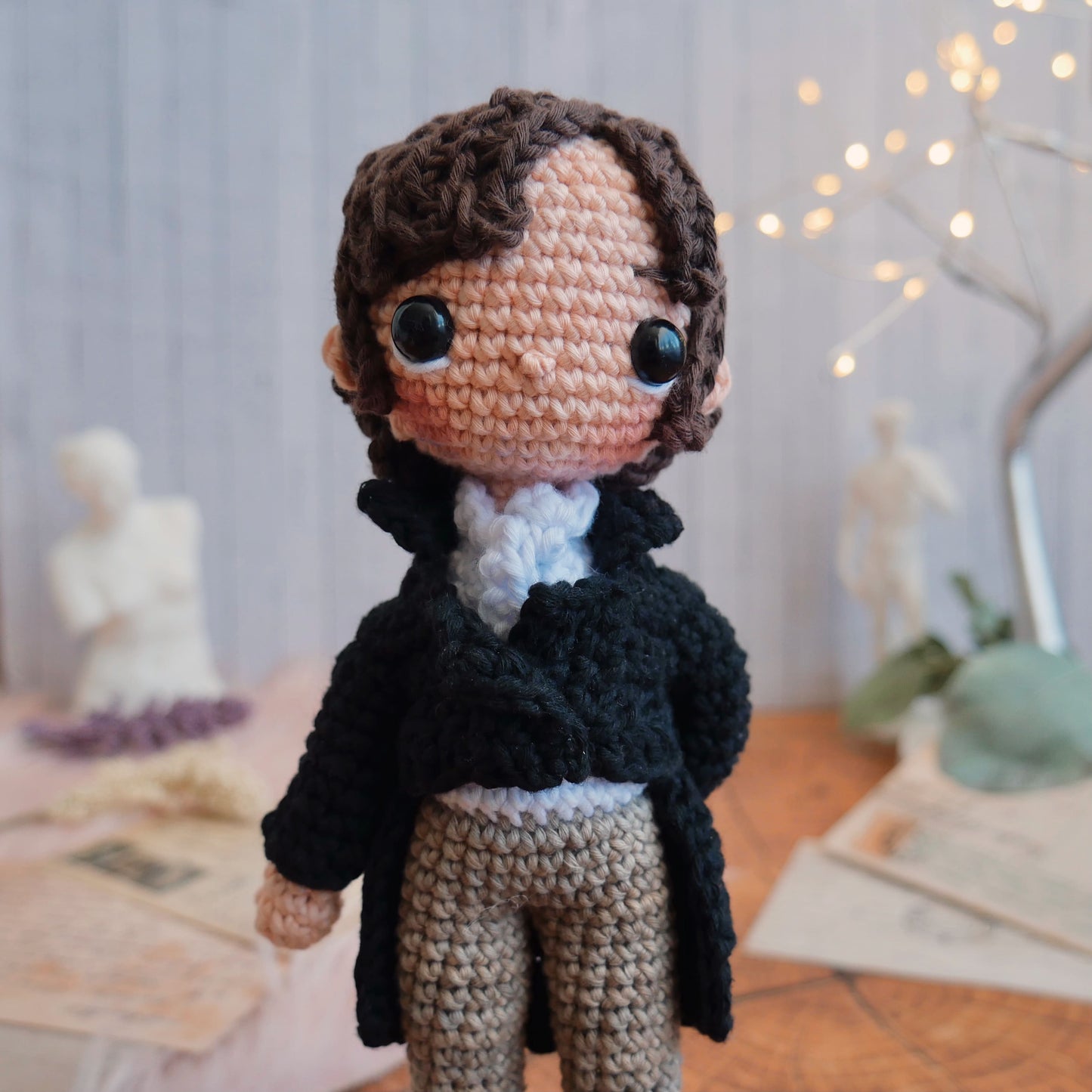 Amigurumi Pattern: Elizabeth Bennet & Mr. Darcy (PDF) Pride and Prejudice