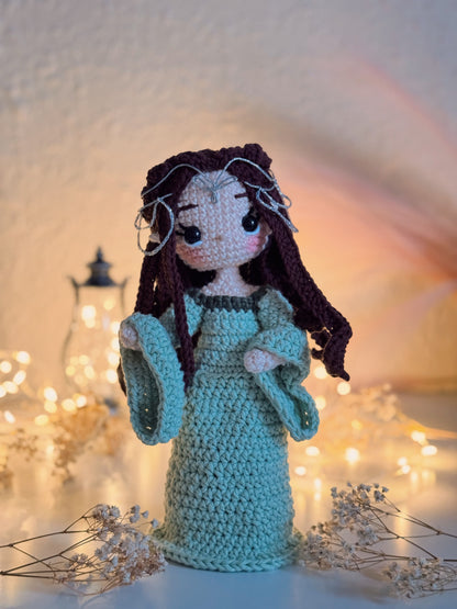 Arwen y Aragorn - Patrón Crochet PDF Español- El Señor de los Anillos