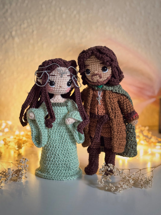 Arwen & Aragorn Crochet Pattern (PDF)
