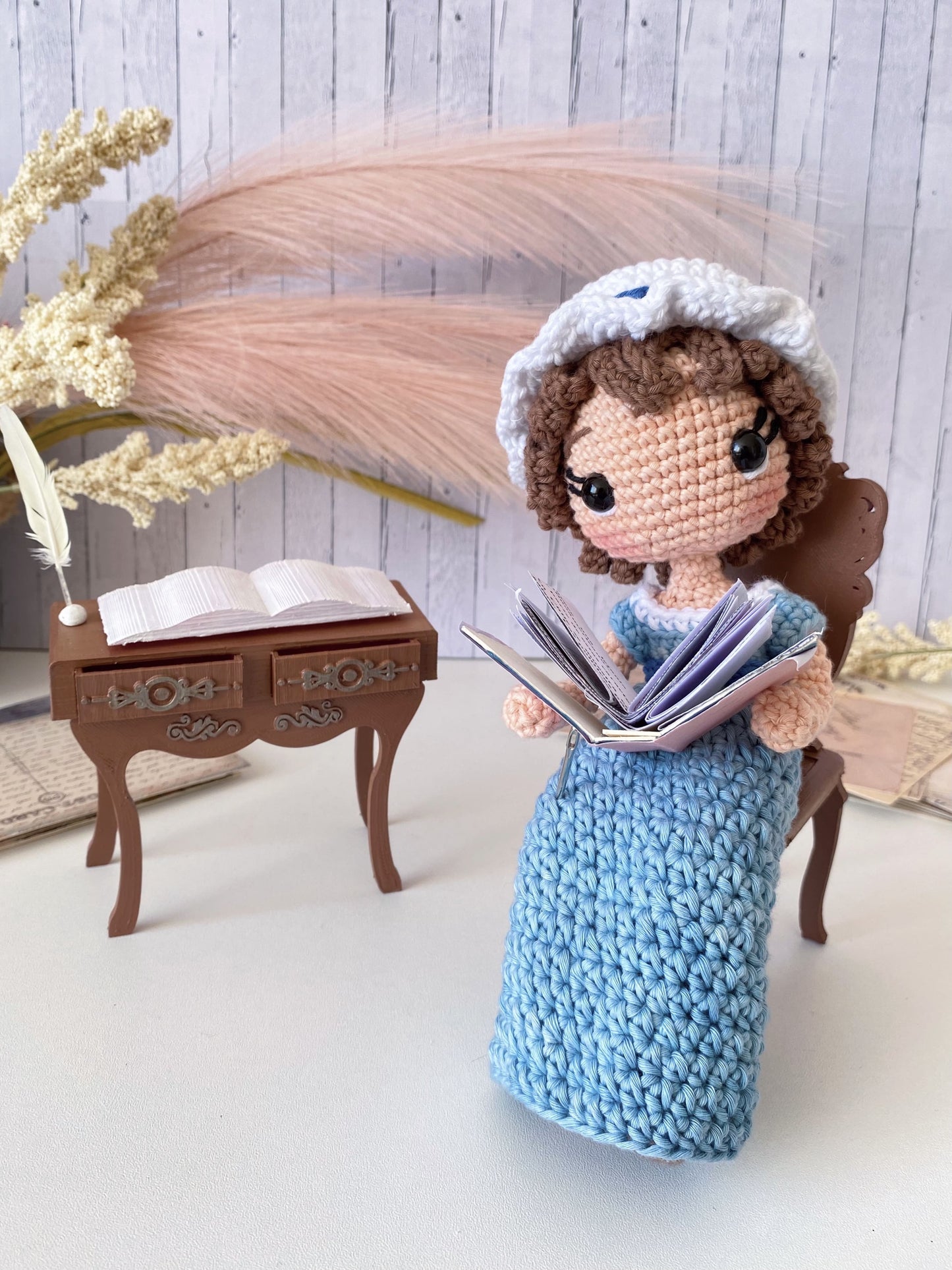 Patrón Amigurumi Jane Austen (PDF)