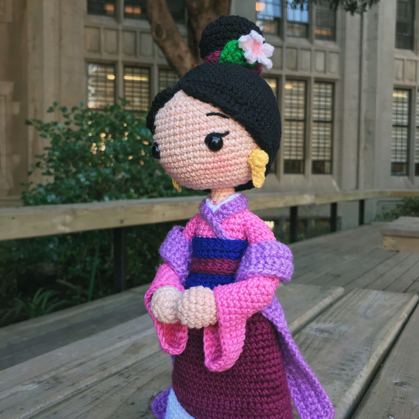 Mulan Patrón Amigurumi (PDF)