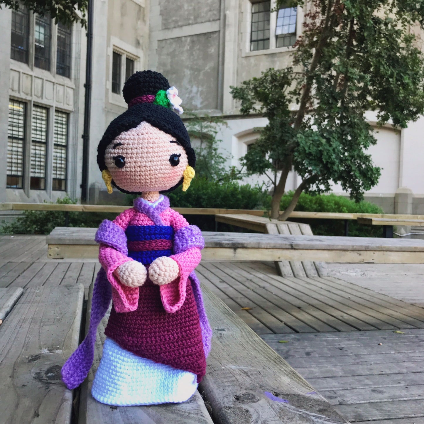 Mulan Patrón Amigurumi (PDF)