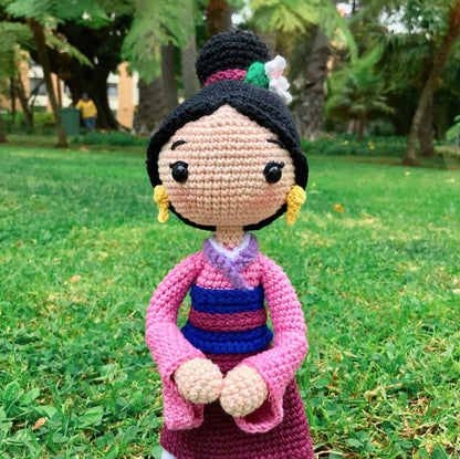 Mulan Patrón Amigurumi (PDF)