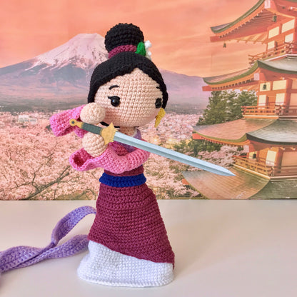 Mulan Patrón Amigurumi (PDF)