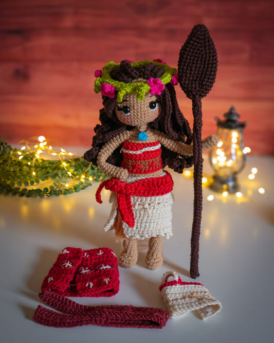 Moana Amigurumi Crochet Pattern (PDF)