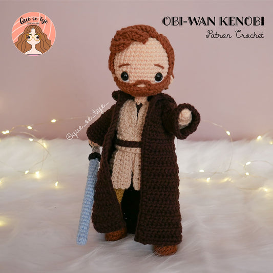 Obi-Wan Kenobi - Crochet Amigurumi Pattern – (PDF)