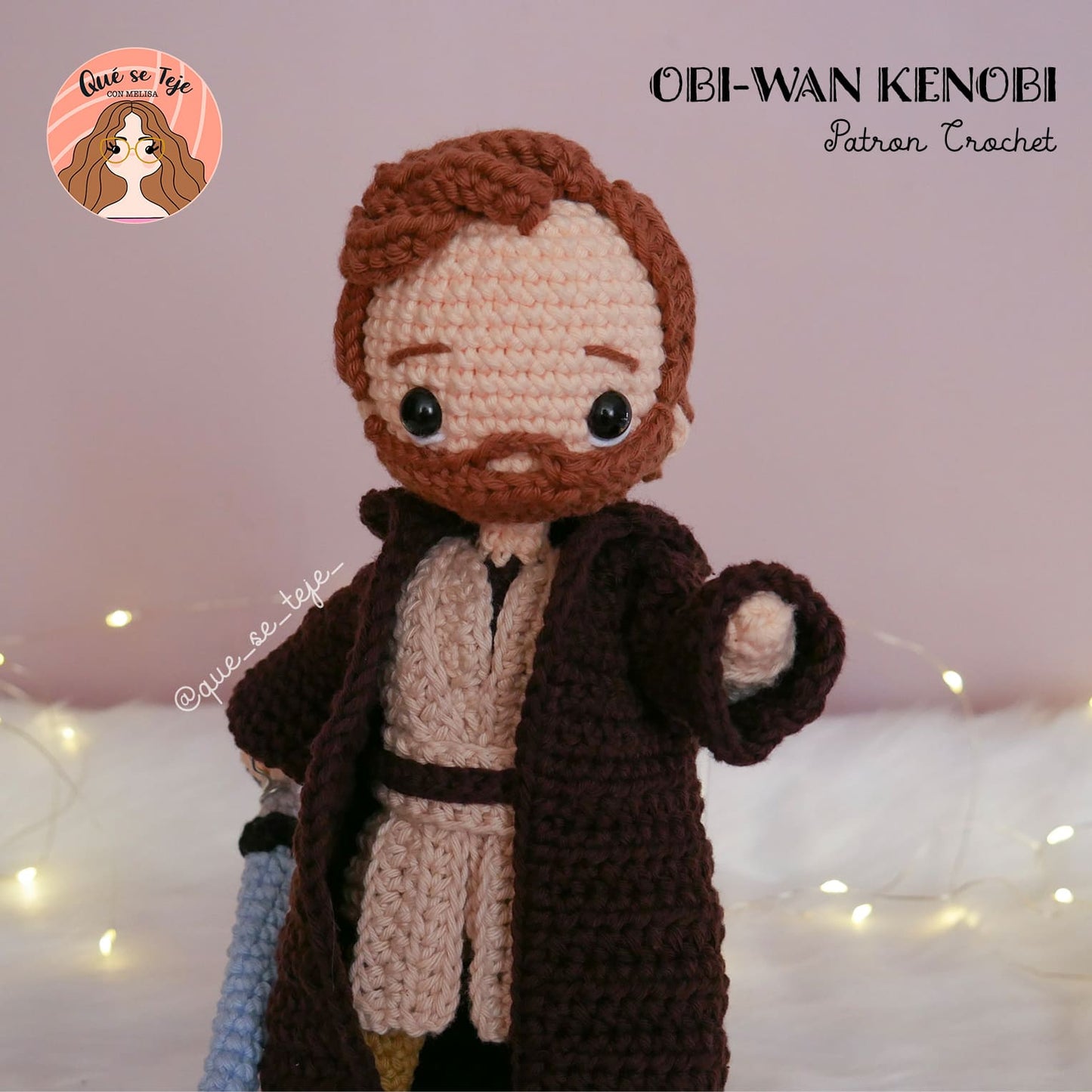 Obi-Wan Kenobi - Crochet Amigurumi Pattern – (PDF)