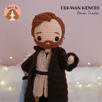 Obi-Wan Kenobi - Crochet Amigurumi Pattern – (PDF)