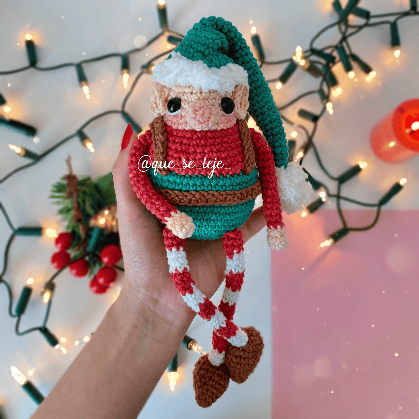 Patrón Amigurumi Arthur el Gnomo (PDF)