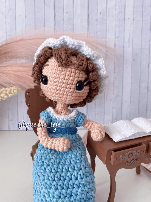 Patrón Amigurumi Jane Austen (PDF)