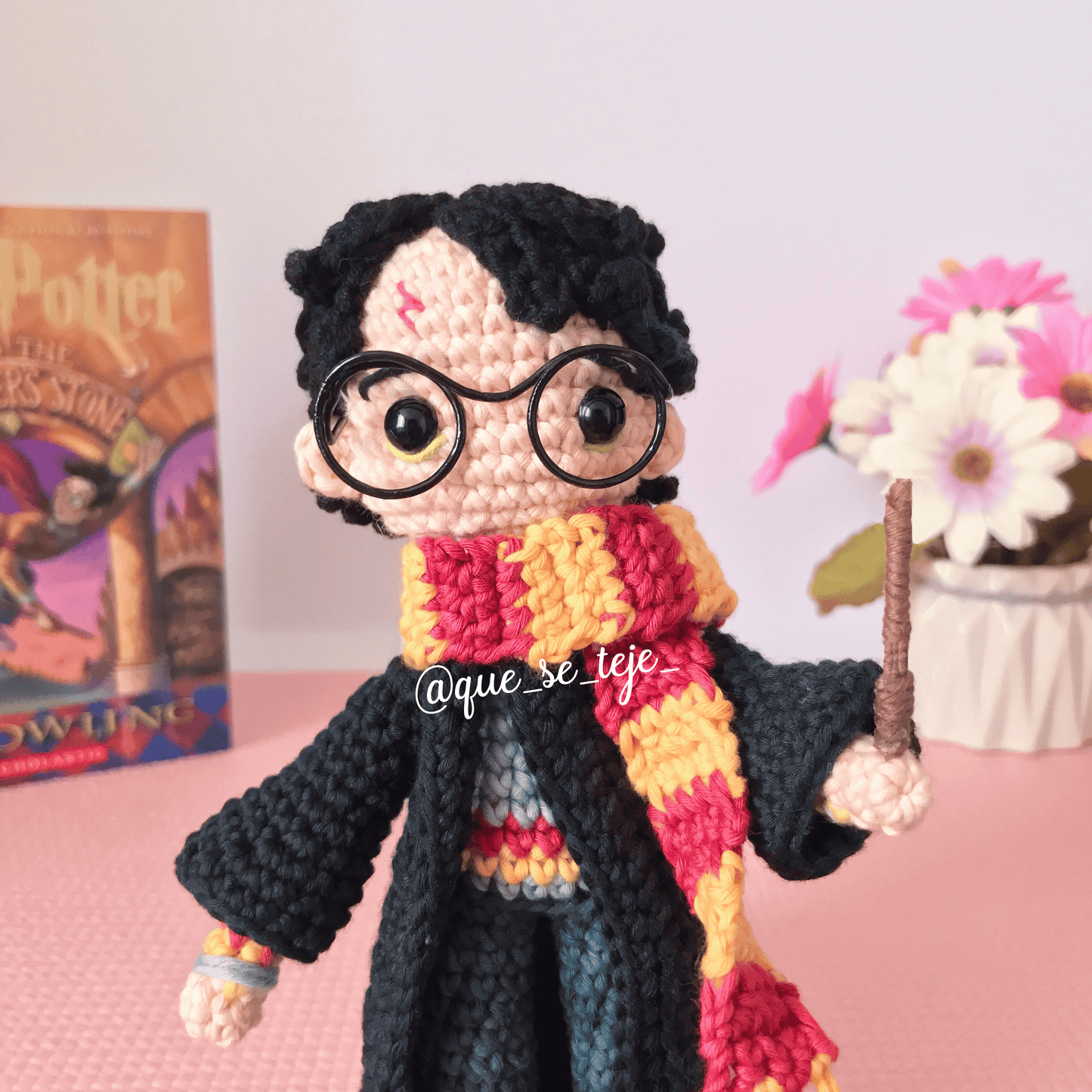 Harry, Hermione and Ron Amigurumi Pattern (PDF)