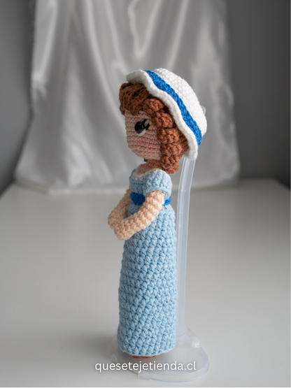 Jane Austen Handmade Collectible Doll