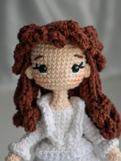 Handmade Crochet Dolls -  The phantom of the Opera - Amigurumi - Christine Daaé, Erik, musical