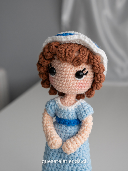 Jane Austen Handmade Collectible Doll
