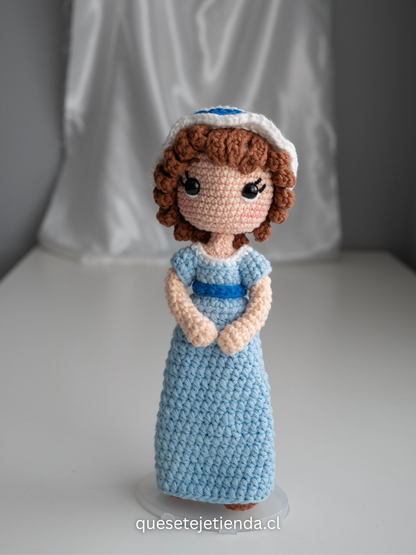 Jane Austen Handmade Collectible Doll