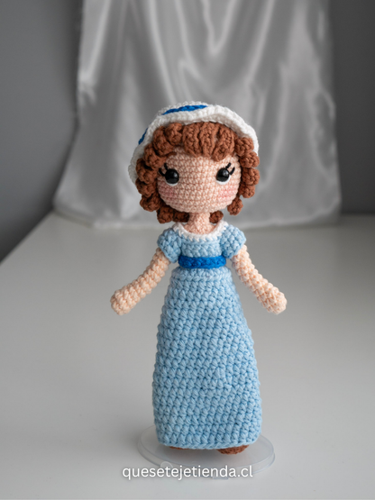 Jane Austen Handmade Collectible Doll