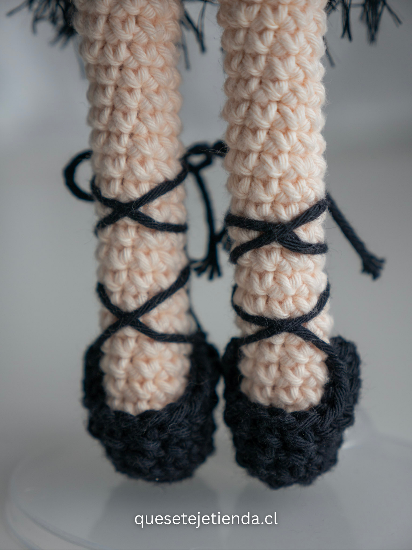 Odile The Swan Lake, Handmade DOLL Black Swan - Ballet Amigurumi Collectible