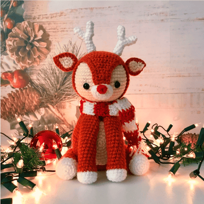 Dixie the Reindeer Amigurumi Pattern (PDF)