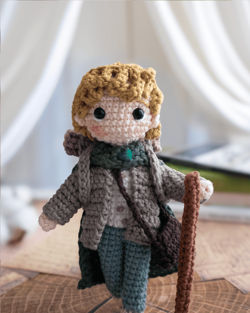 Frodo + Sam – PDF Crochet Amigurumi Pattern - Lord of the Rings