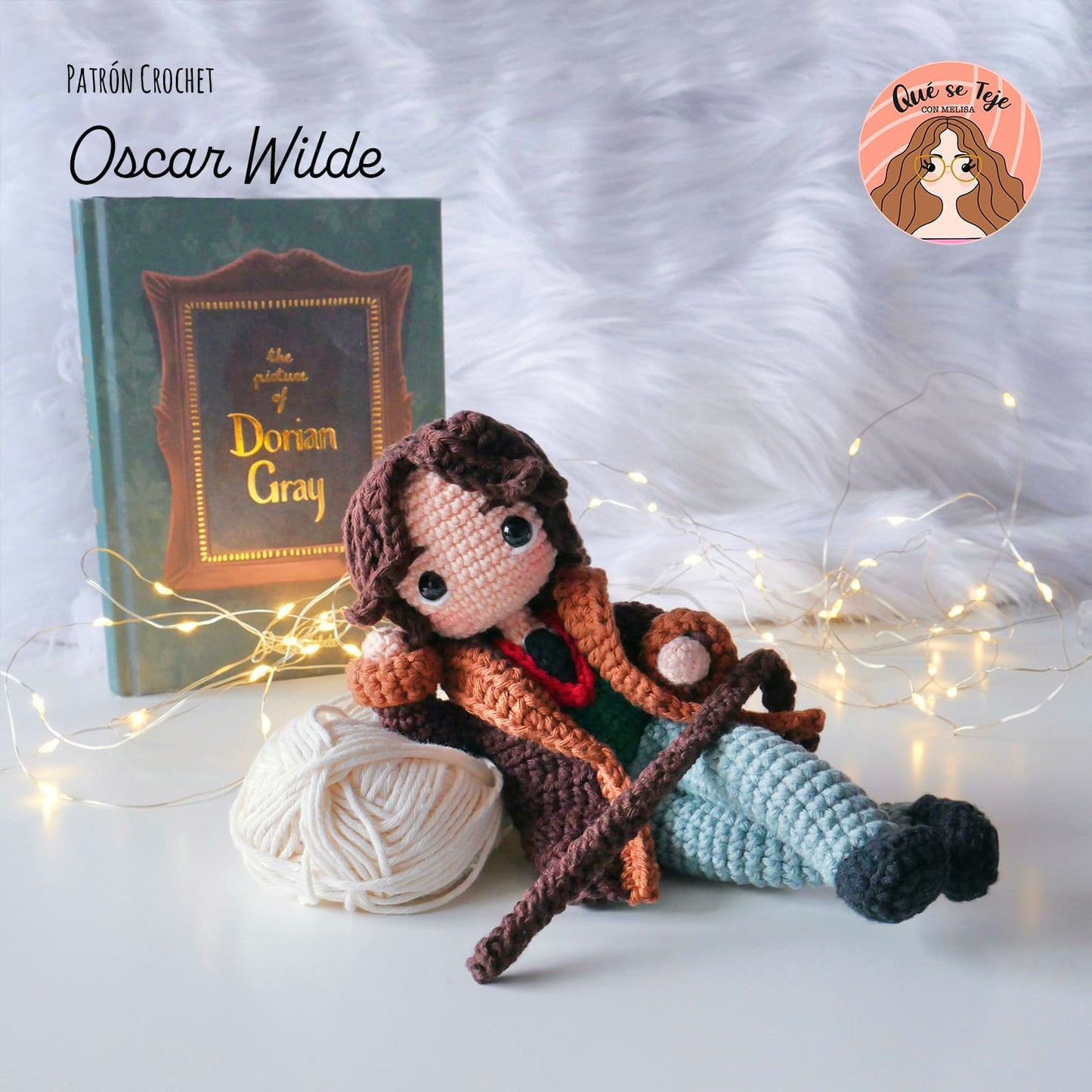 Oscar Wilde Crochet Amigurumi Pattern (PDF)