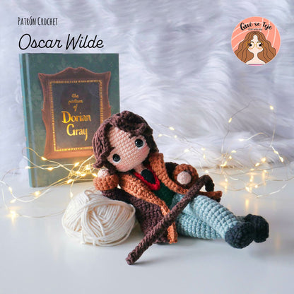 Oscar Wilde Crochet Amigurumi Pattern (PDF)