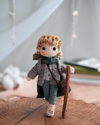 Frodo + Sam – PDF Crochet Amigurumi Pattern - Lord of the Rings