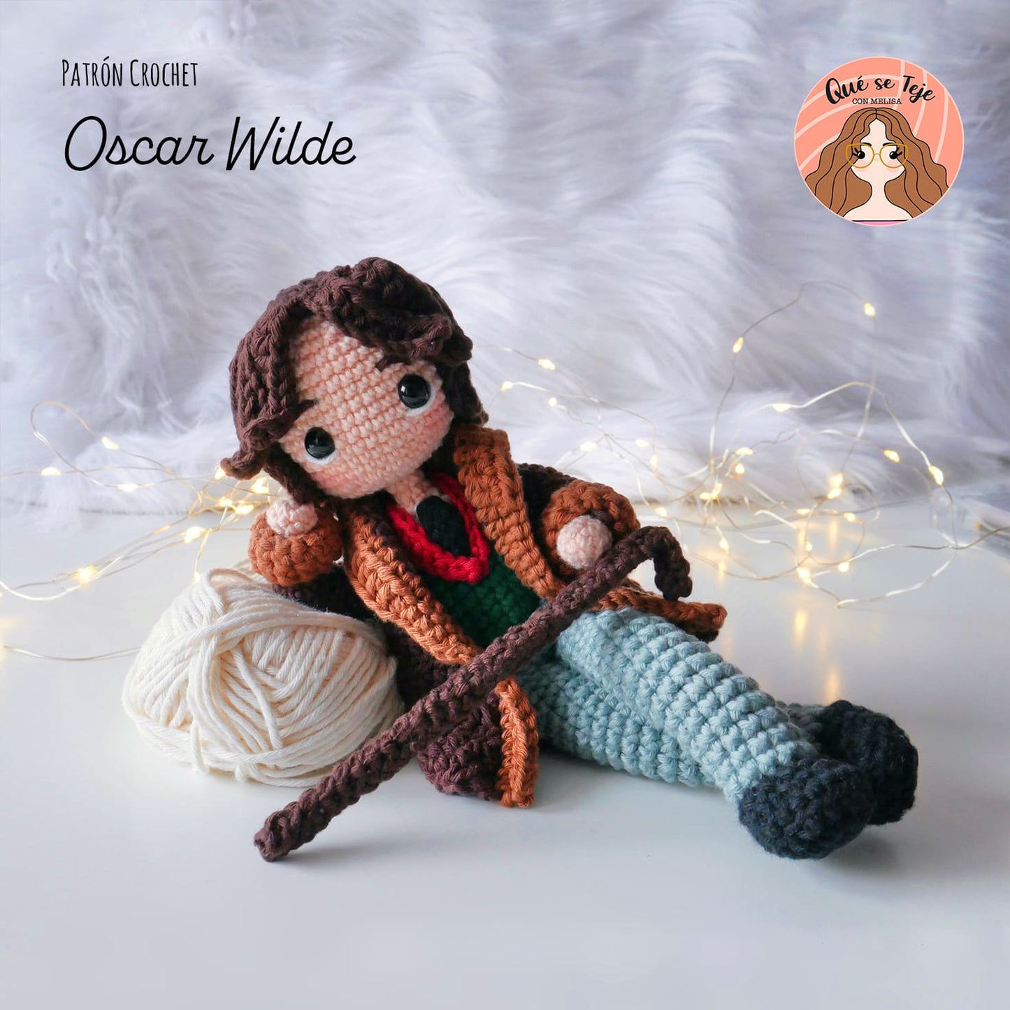 Oscar Wilde Crochet Amigurumi Pattern (PDF)