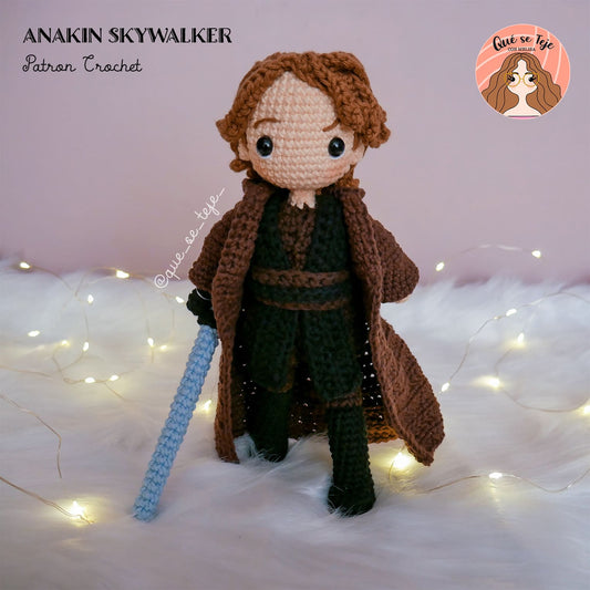 Anakin Skywalker - Crochet Amigurumi Pattern –  (PDF)