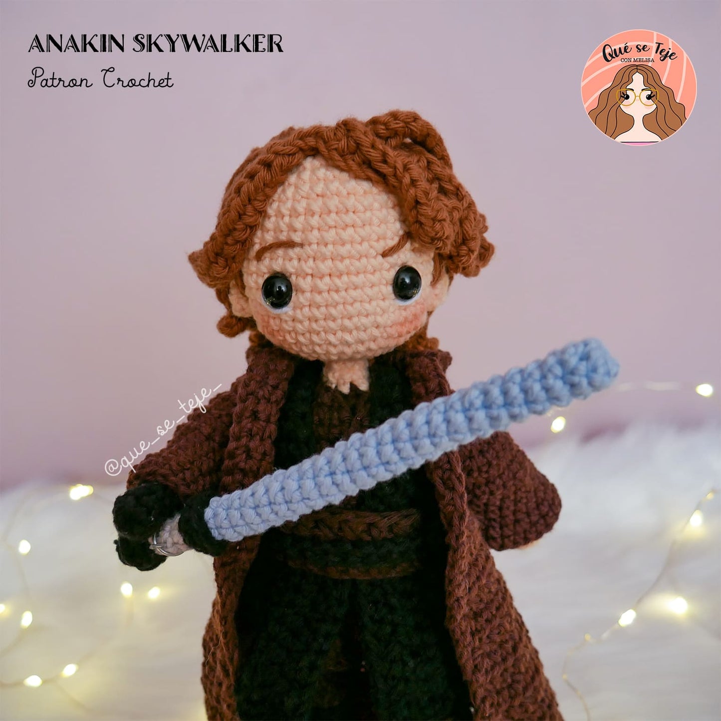 Anakin Skywalker - Crochet Amigurumi Pattern –  (PDF)
