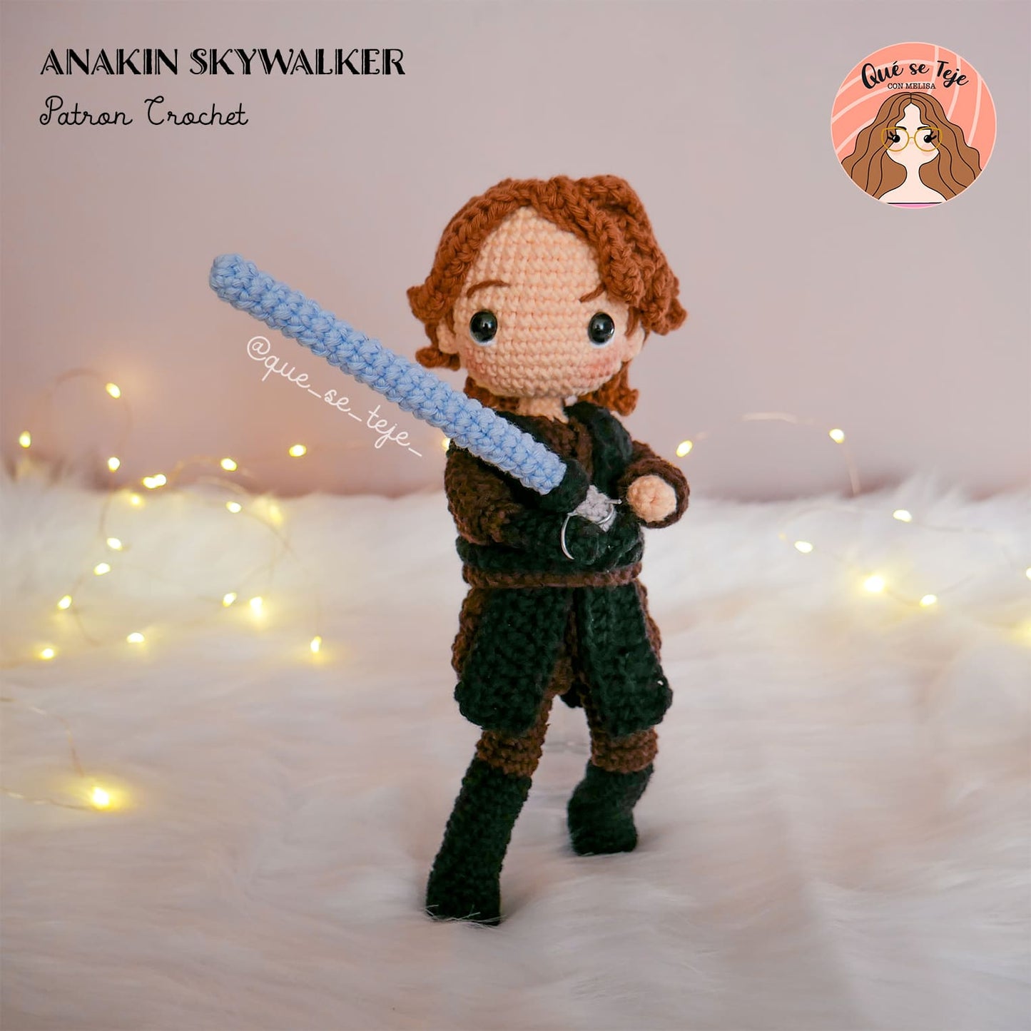Anakin Skywalker - Crochet Amigurumi Pattern –  (PDF)