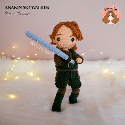 Anakin Skywalker - Crochet Amigurumi Pattern –  (PDF)