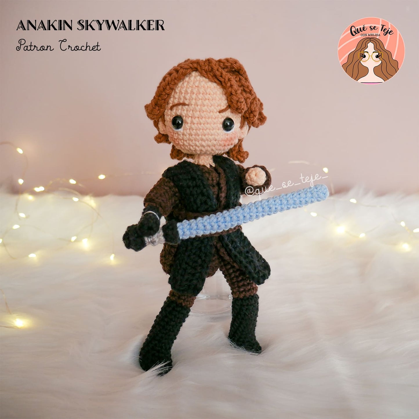  Anakin Skywalker + Obi-Wan Kenobi (PDF) - Crochet Amigurumi Pattern 