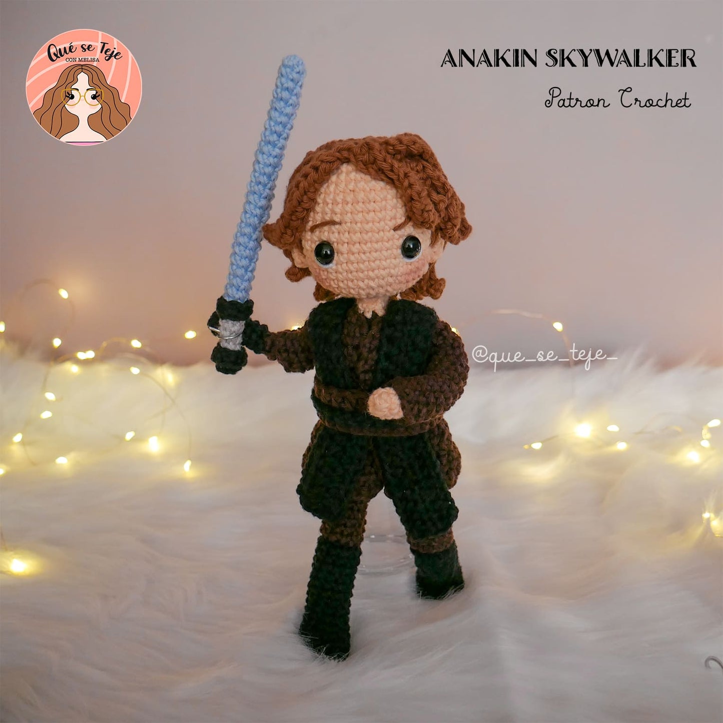  Anakin Skywalker + Obi-Wan Kenobi (PDF) - Crochet Amigurumi Pattern 